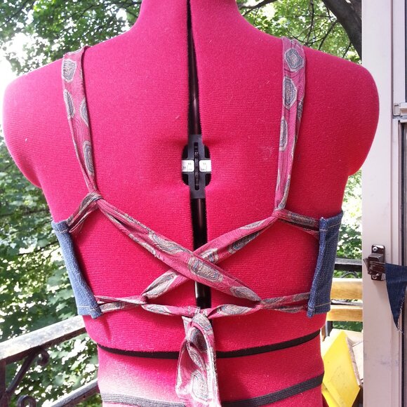 Denim Crop Top - Picture 2 of 2